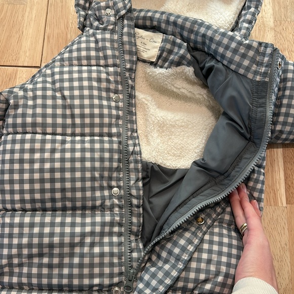 Rylee and Crew green unisex bunting suit, snow suit size 6-12 months - Picture 6 of 6